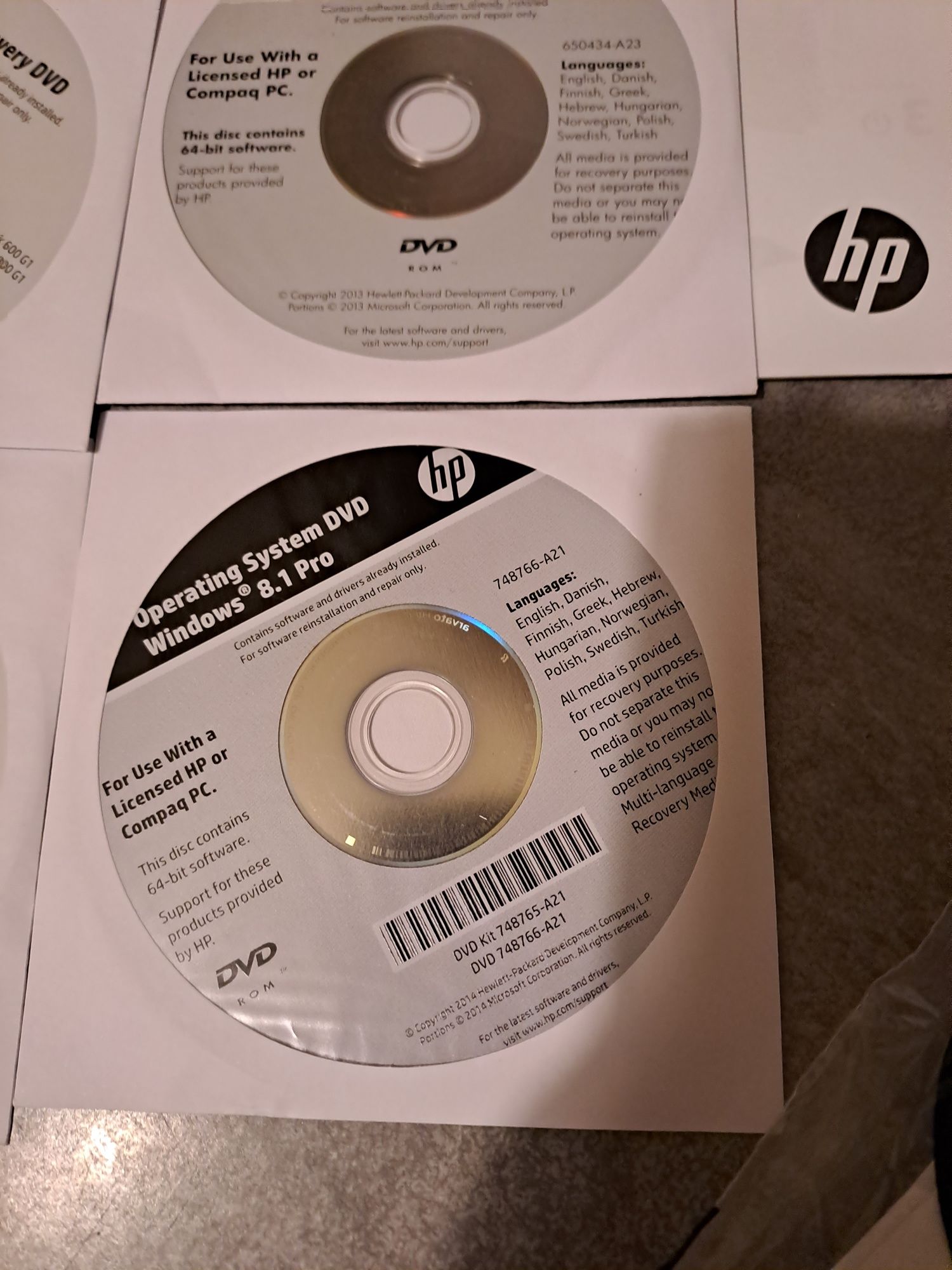 Windows 8.1 PRO 64Bit/Windows 7 Professional sp1 64