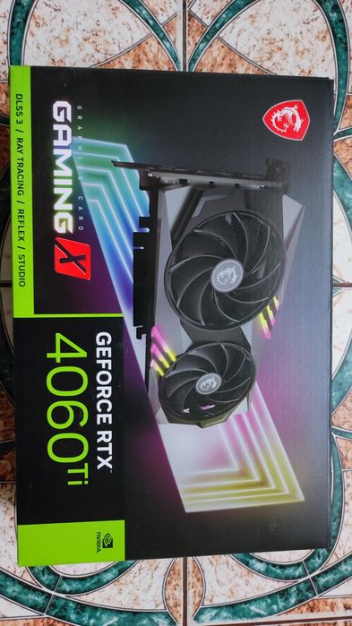 Відеокарта RTX 4060 TI MSI Gaming X