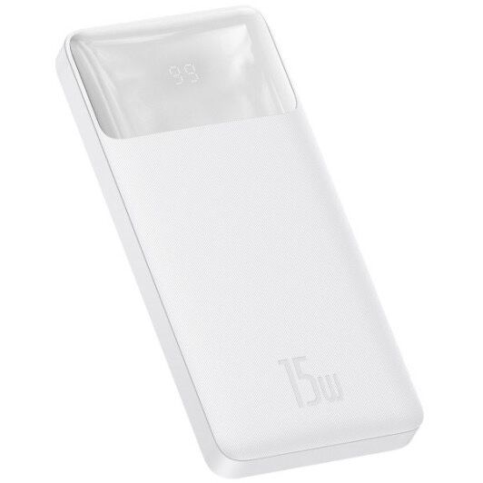 Павербанк Baseus Bipow Digital Display 15W 10000mAh (white)