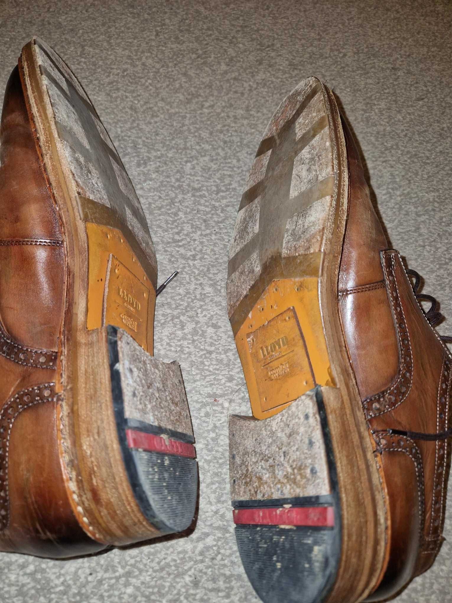 Męskie skórzane buty Lloyd 43.