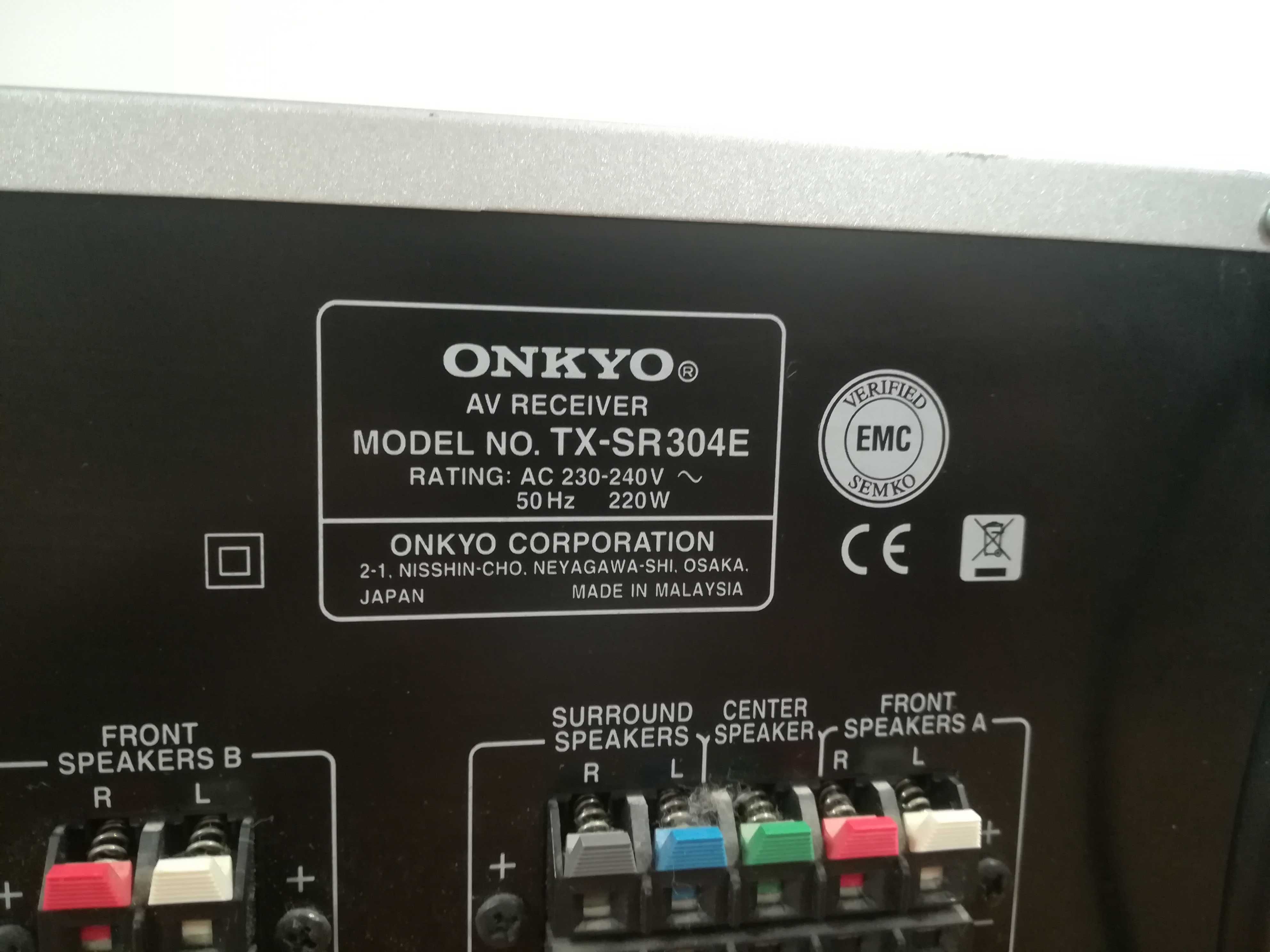 Amplituner Onkyo TX-SR304E