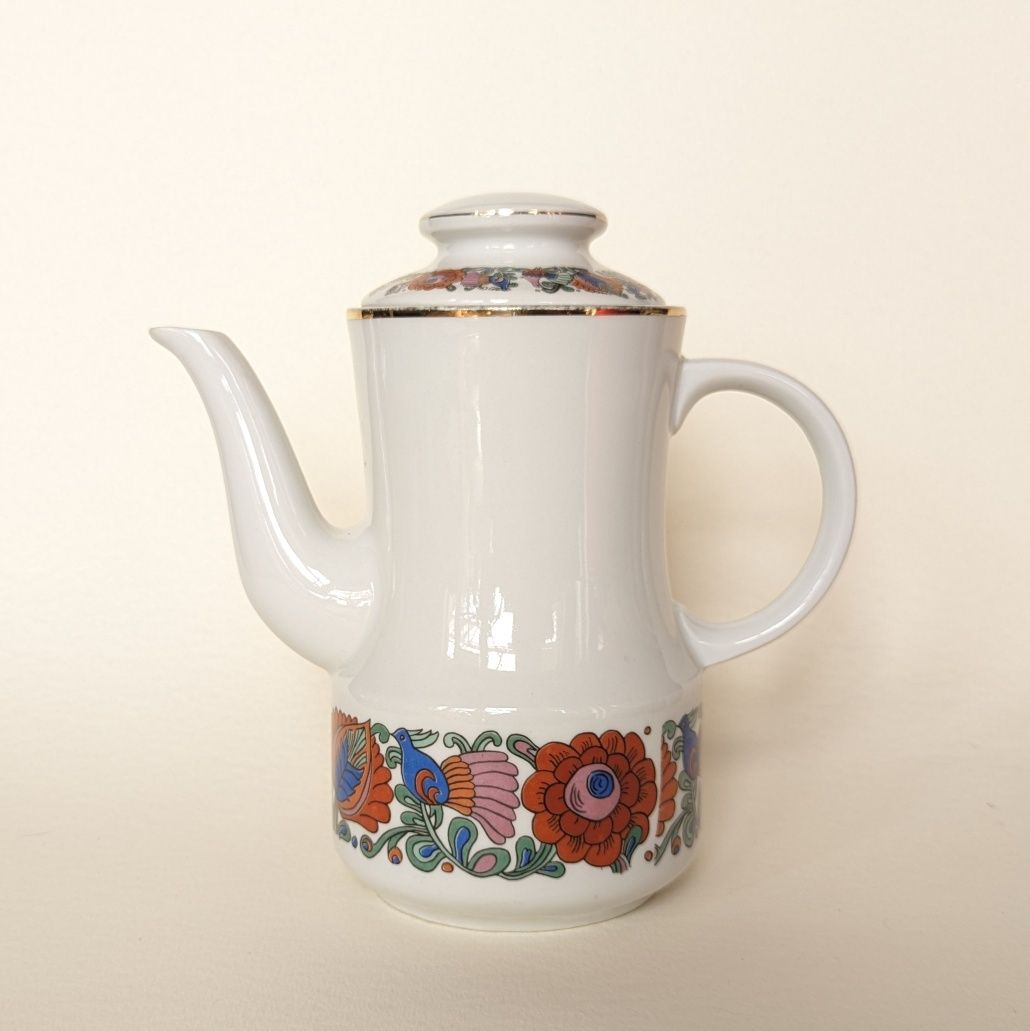 Dzbanek porcelanowy folk Wawel PRL Vintage