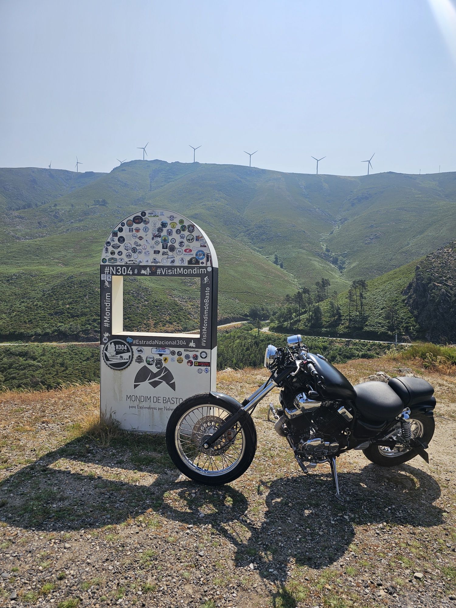 Yamaha Virago XV 535.