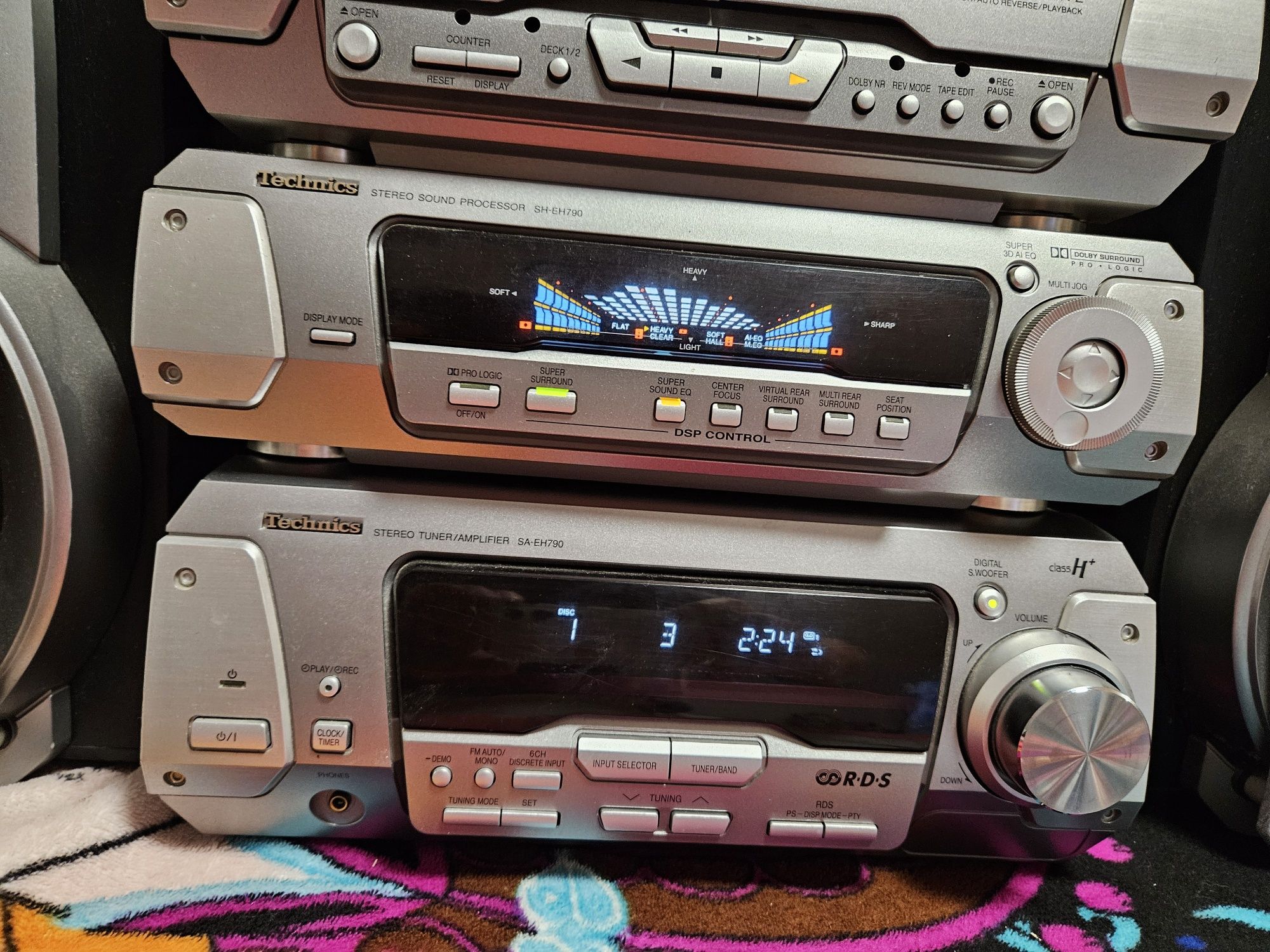 Wieża Technics audio system