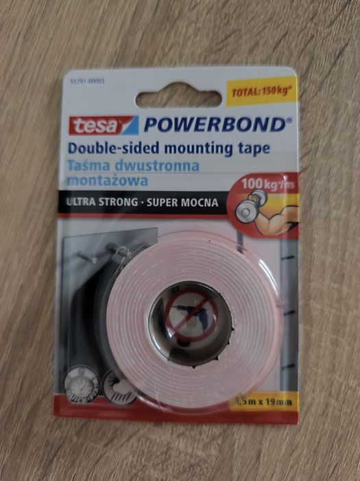 Taśma dwustronna montażowa