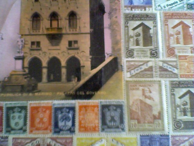 Colecção limitada de 48 selos de São Marino