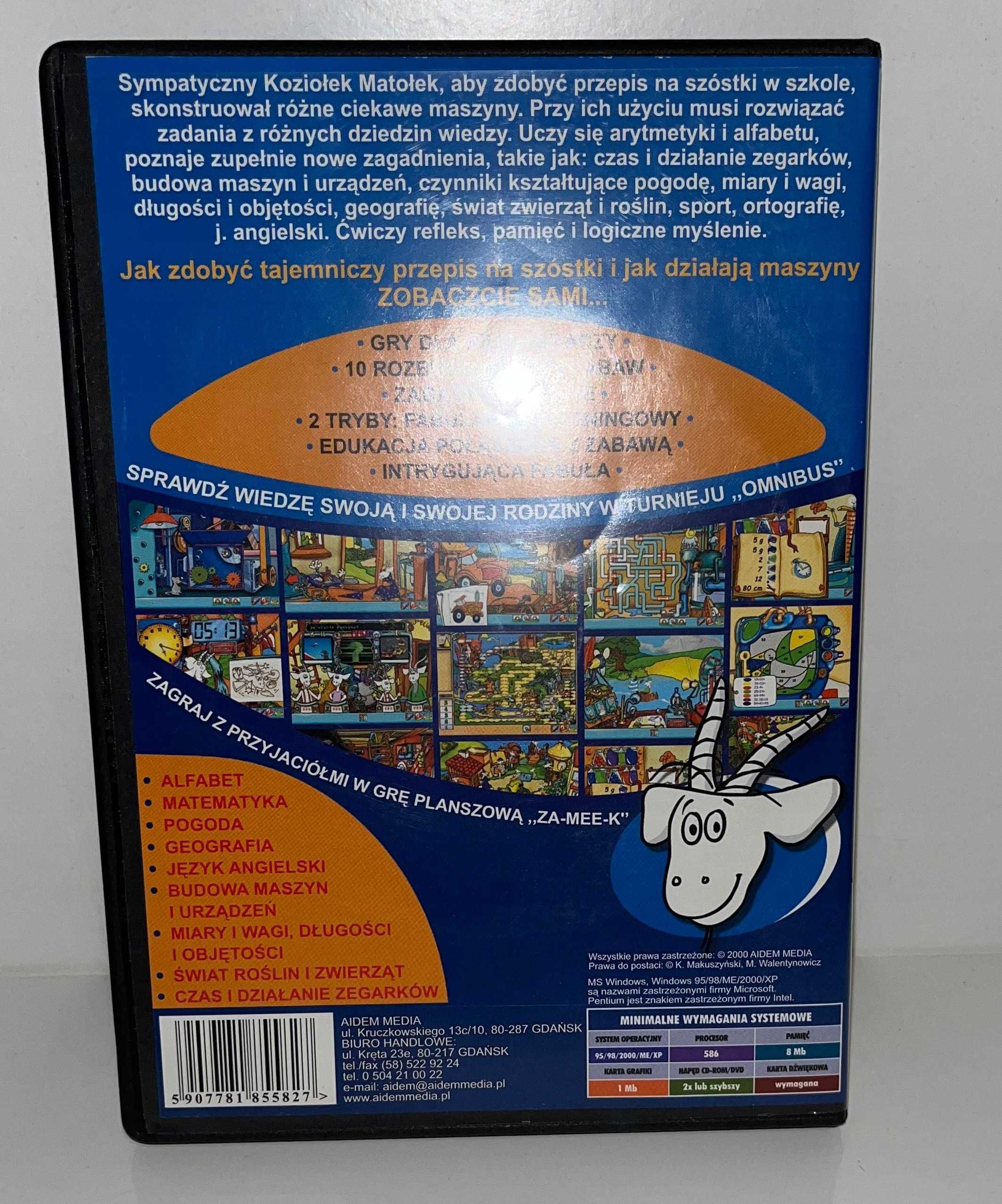 Koziołek Matołek Wynalazca BOX PL