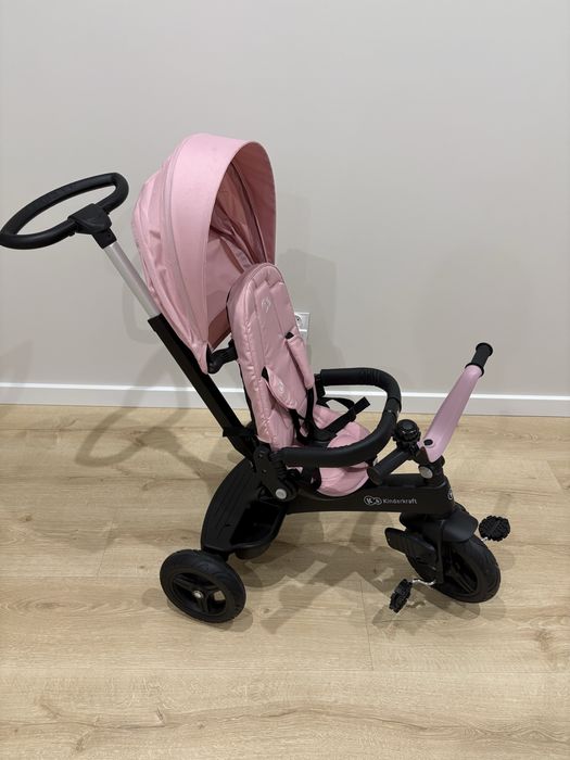 Kinderkraft Rowerek Trójkołowy Easy TwistRóżowy