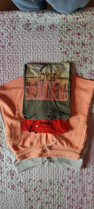 Calções 2 + t-shirt 2 idade 11/12 anos