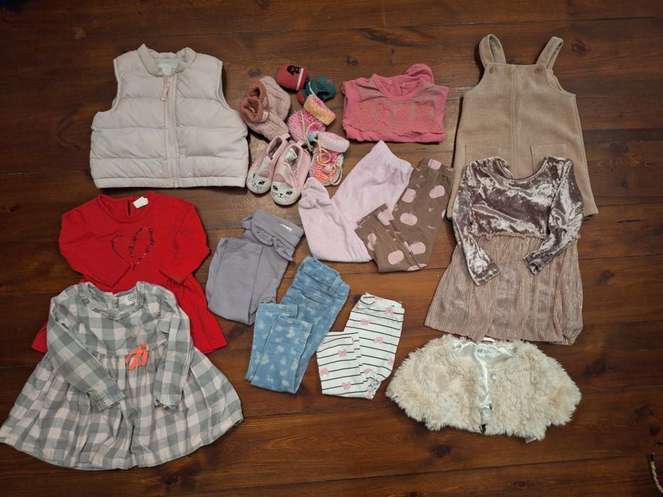 Paczka ubranek jesień/zima dla dziewczynki