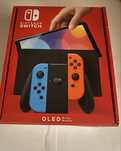 Konsola Nintendo Switch OLED Czerwono-Niebieska + microSD + szkło