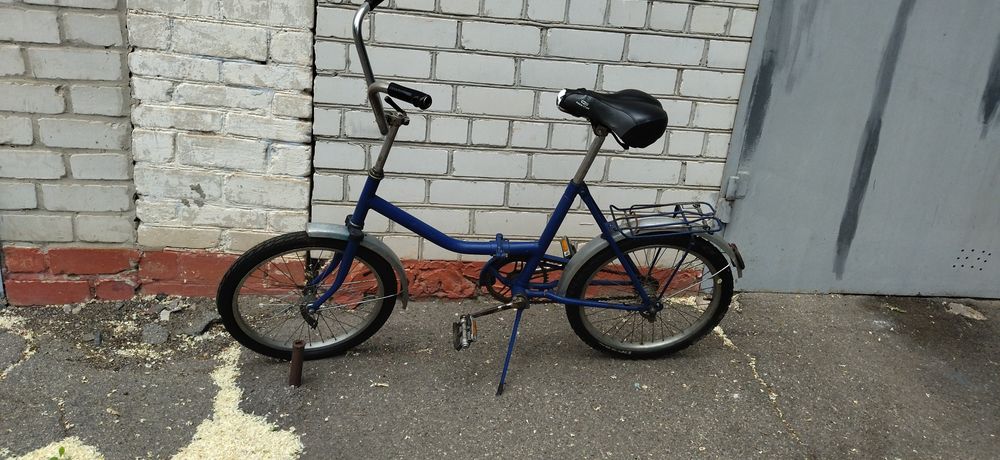 Велосипед дорожный, разборный, колеса 20", б/ у.