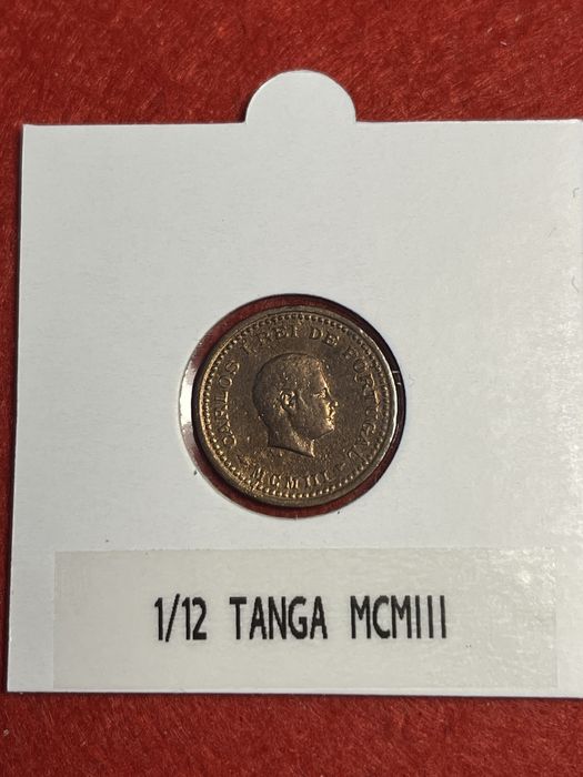 India - D.Carlos I - 1/12 de TANGA MCMIII