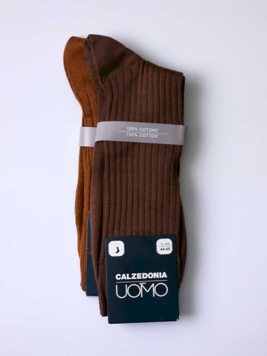 Męskie skarpety Premium Calzedonia UOMO Bawełna merceryzowana.