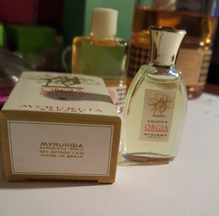 MYRURGIA Orgia Colonia Parfume Espana 7ml