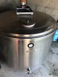 Tanque inox com refrigeração