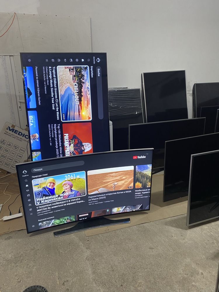 Телевізор 55 дюймів смарт 4к Самсунг Lg smart 4k Sony діагональ