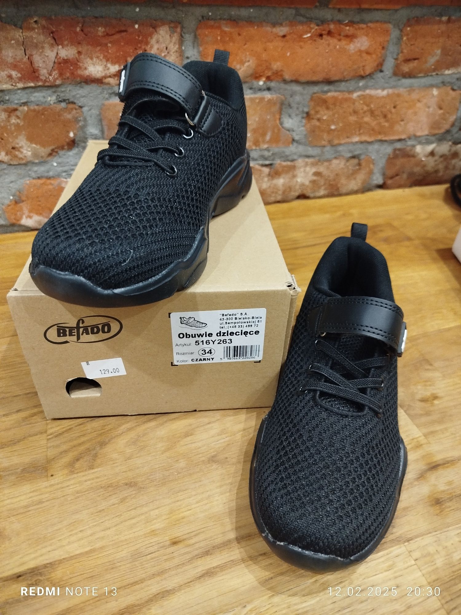 Nowe buty firmy Befado r. 34