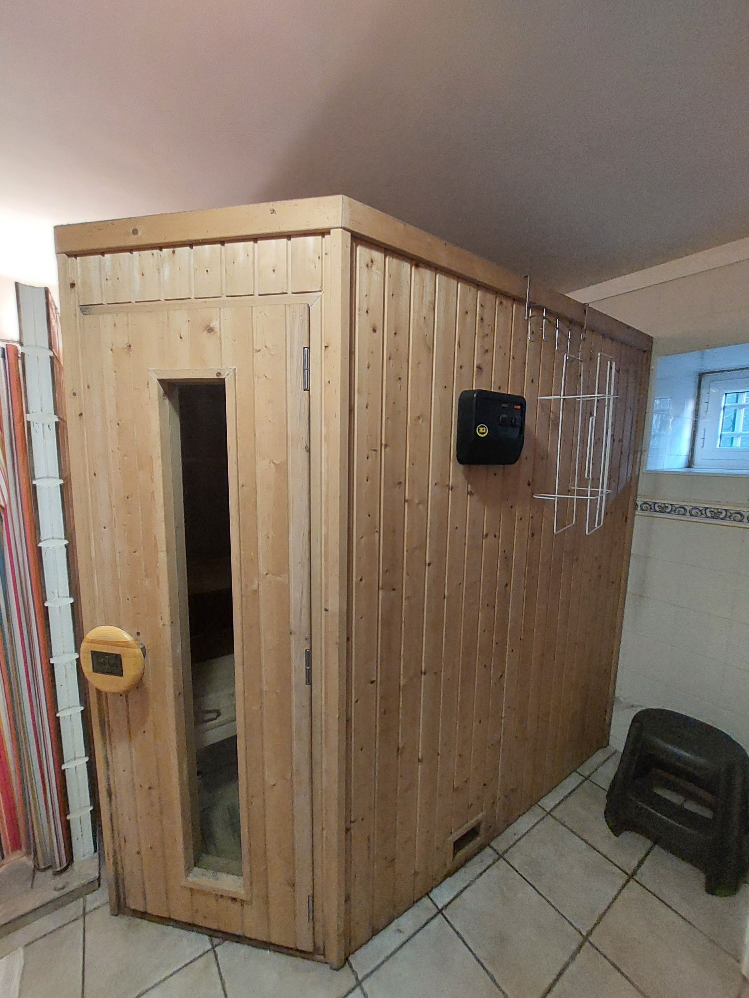 Sauna completa (sistema trifásico não funciona)