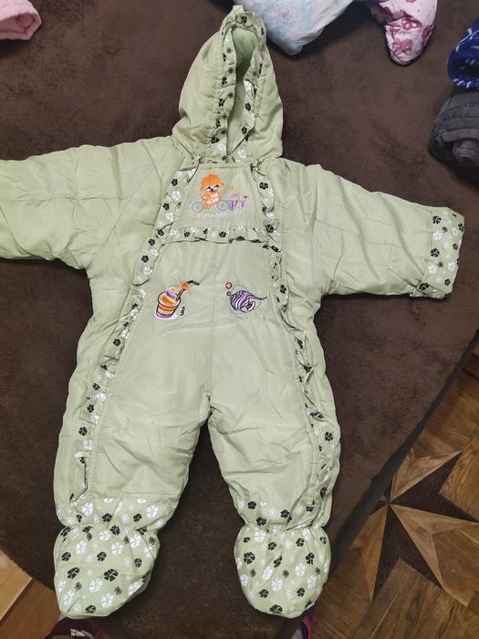 Комбинезончики и конверт на овчине