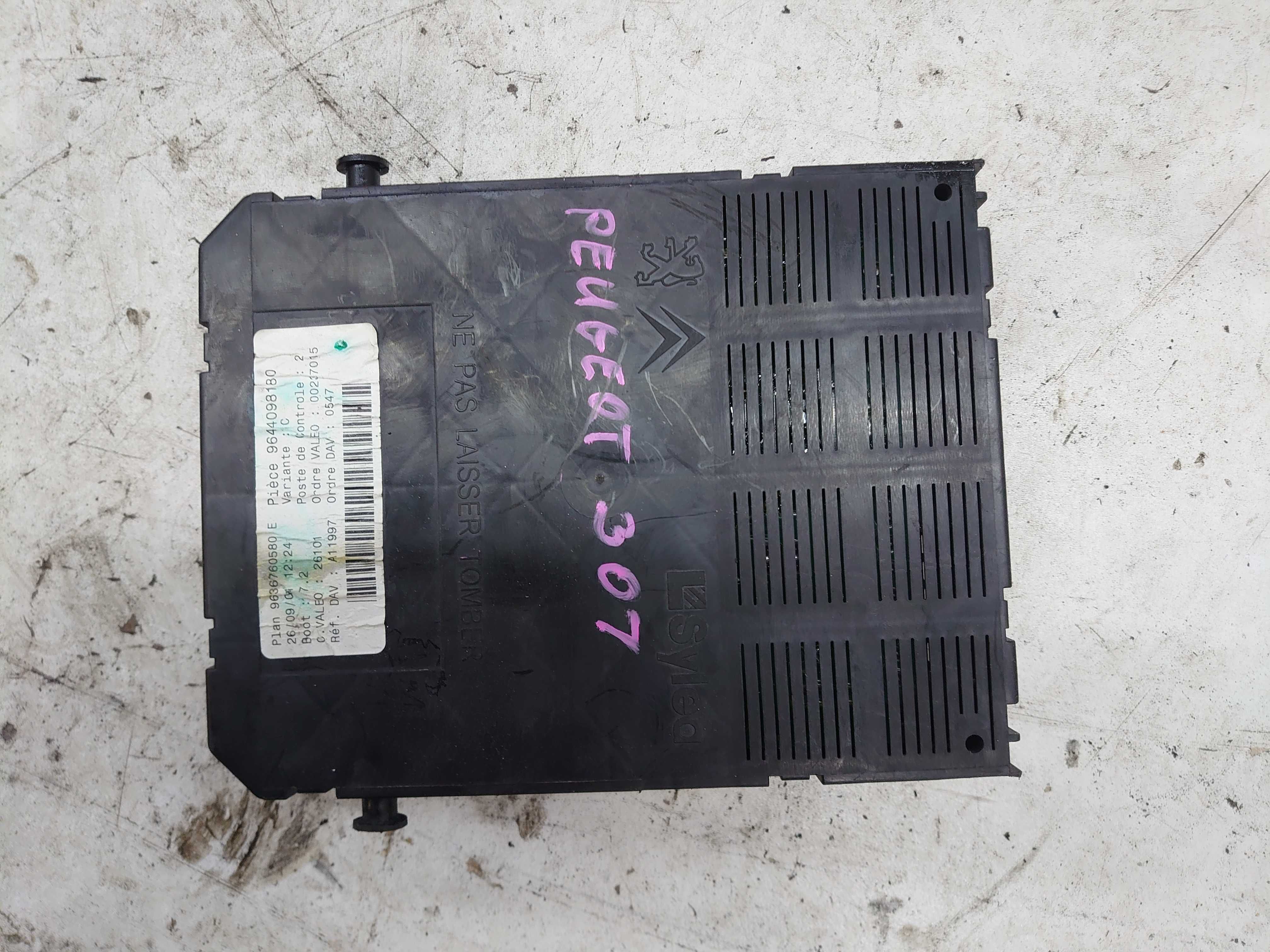 Peugeot 307 Moduł Skrzynka BSI