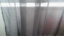 Cortinado Semi-Transparente Preto 150x250cm