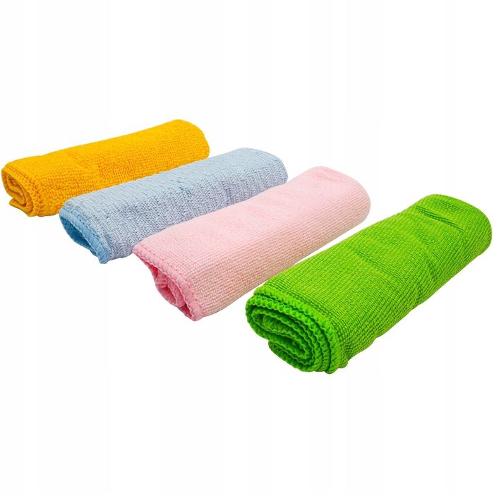 ścierki ściereka mikrowłókno zestaw 4szt. 30x30cm