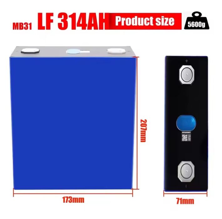 Baterie LiFePo4 EVE 314 Ah. - 05.2025