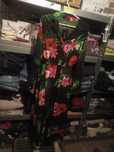 Długa sukienka koszulowa maxi długi rękaw plus size