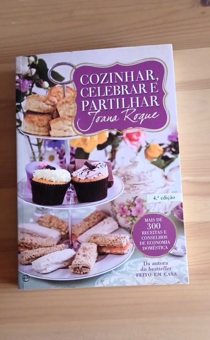 Livros de Culinária NOVOS a partir de 5€