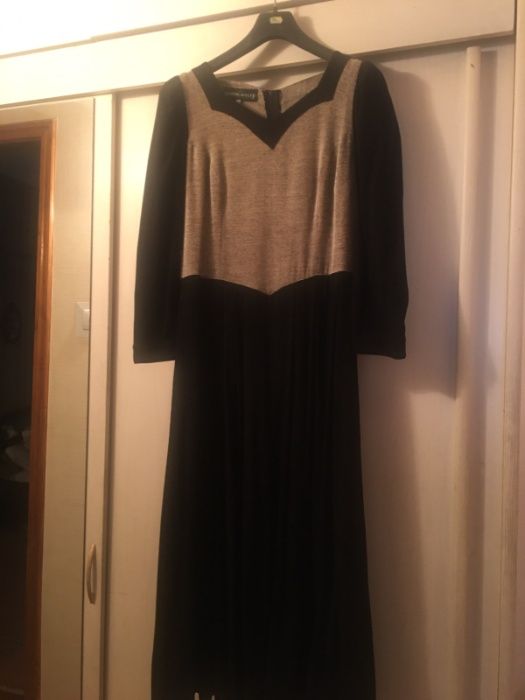 Платье макси велюровое бренд Berwin & Wolff Германия размер 42(50)