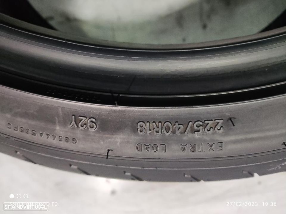 2 pneus semi novos 225-40r18 goodyear - oferta dos portes 120 EUROS