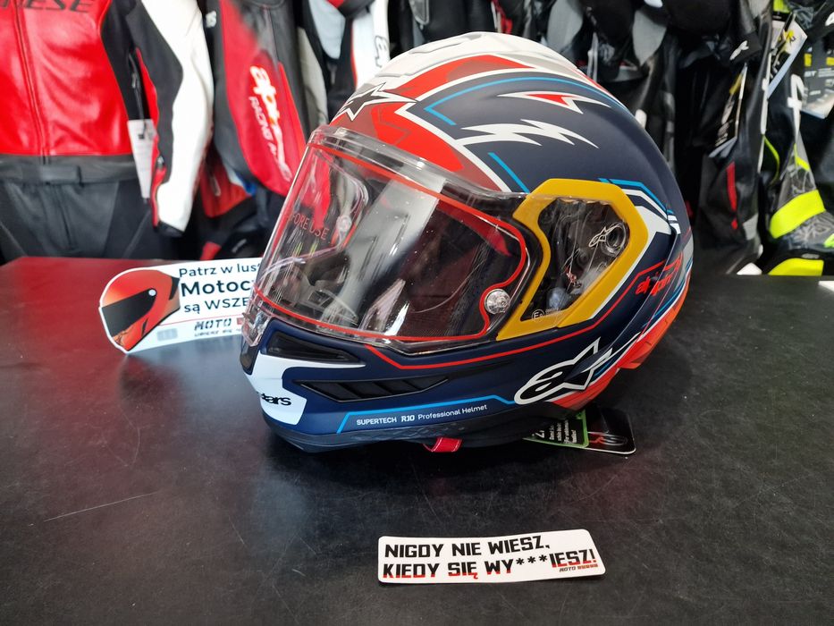 MotoSzafa Kask ALPINESTARS SUPERTECH R10 ACOSTA Limited Edition gratis