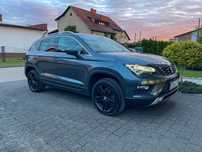 Seat Ateca Bezwypadkowy*Serwisowany ASO*HAK*Panorama*4x4*DSG