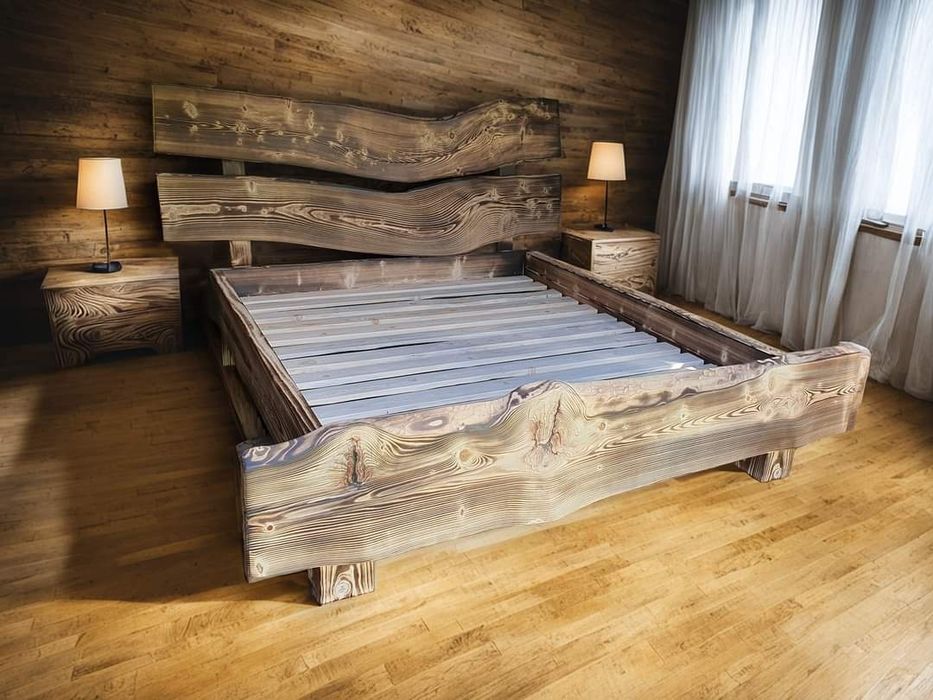 Łóżko drewniane masywne dostawa producent