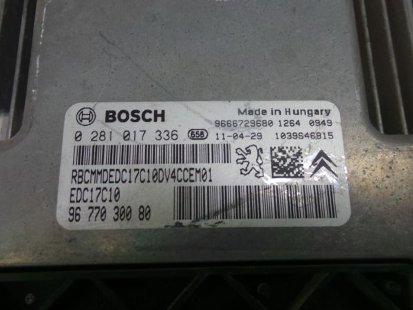 Centralina motor / ECU CITROËN C3 II (SC_)