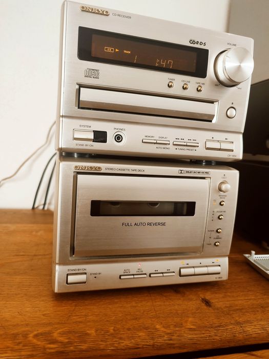 WYPRZEDAŻ! Radio, CD Onkyo cr185x i magnetofon k185x