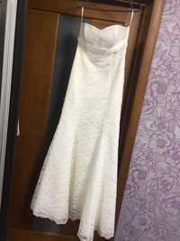Свадебное платье 44 платье в пол