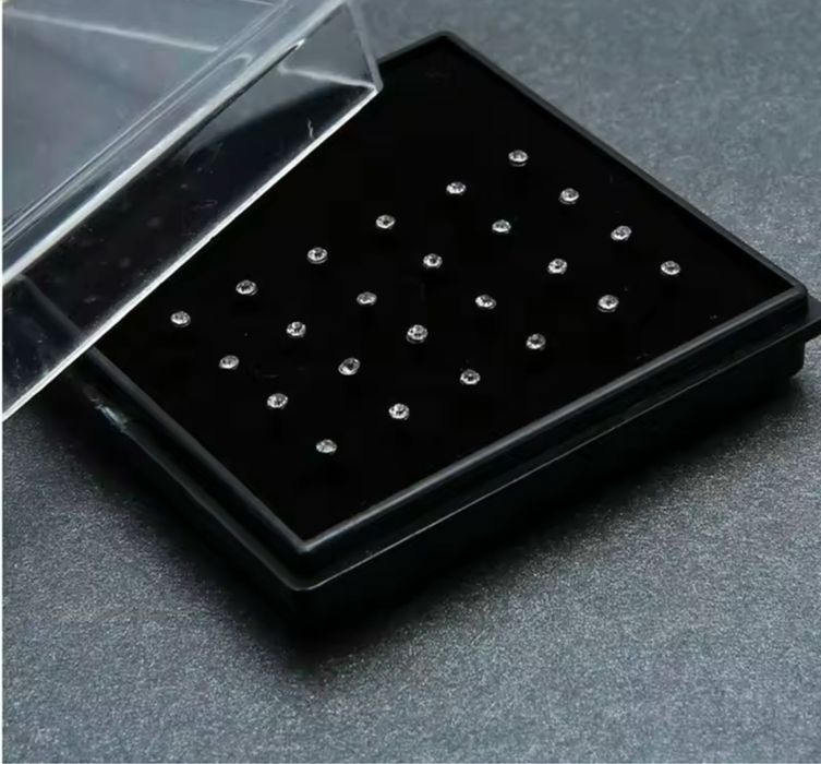 Сережка в ніс ностріл пірсинг лабрет гвоздик