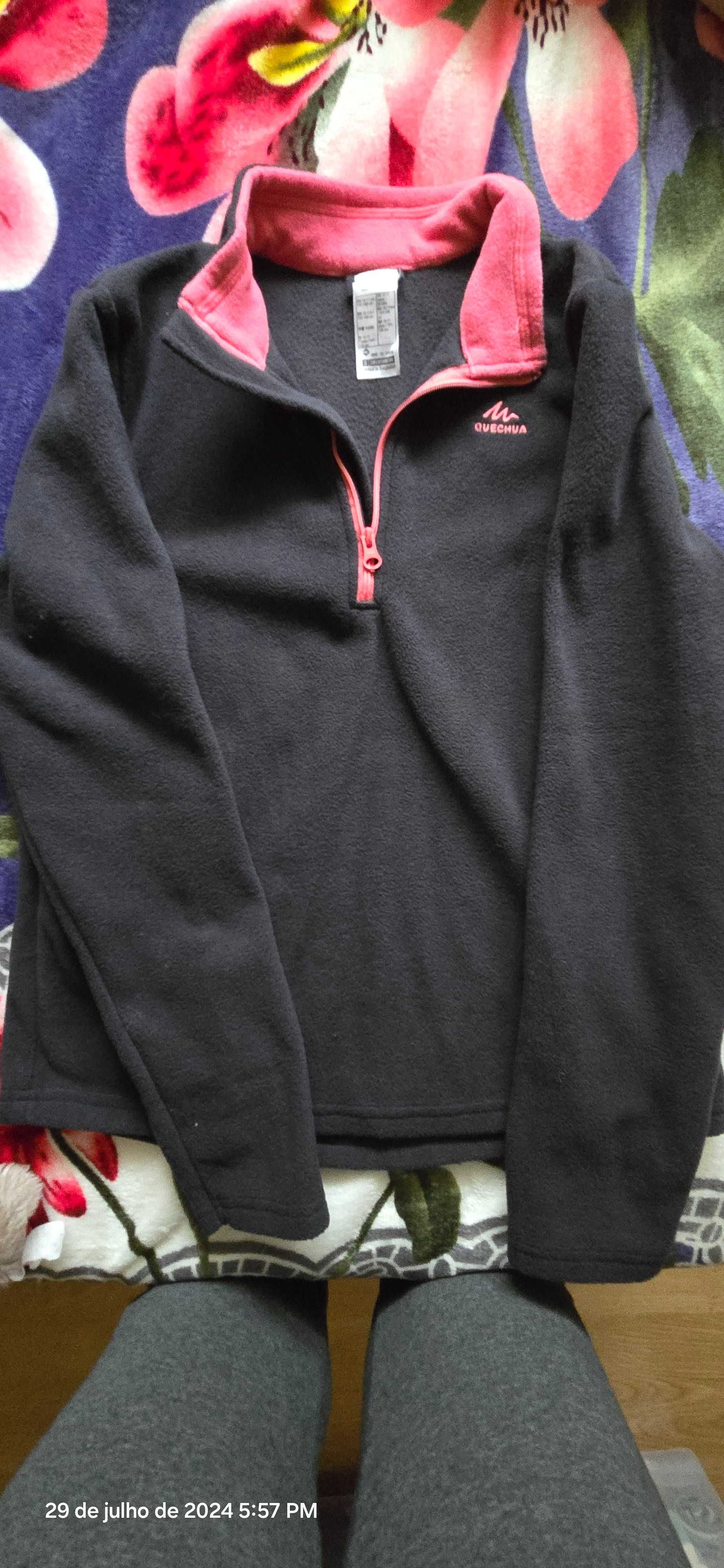 camisola polar quechua criança - 10/11 anos