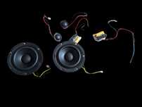 Zestaw głośników 4ohm Apple IHome + zwrotnice