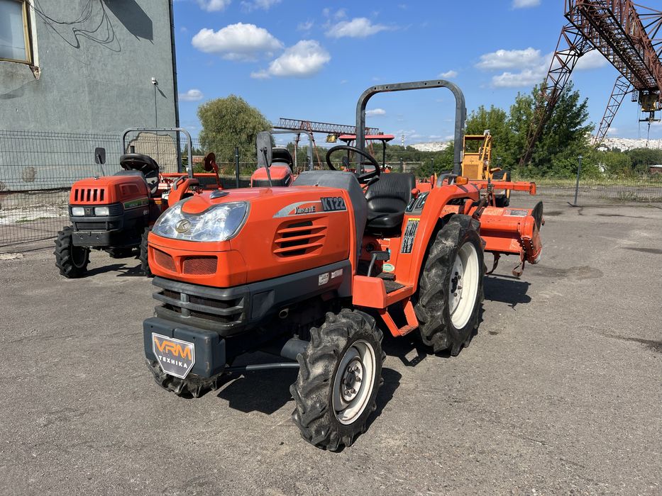 БУ міні трактор Kubota KT22! Трактор Кубота з грунтофрезою в комплекті