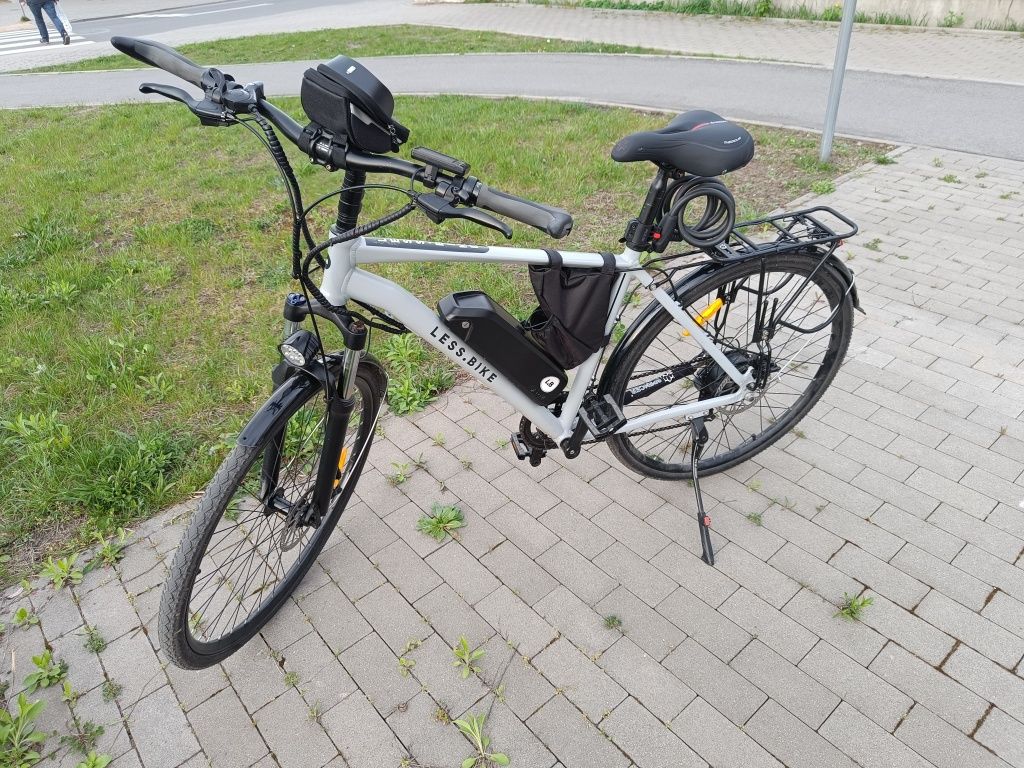 Super rower elektryczny, Less.bike, idealny stan plus dodatki polecam!