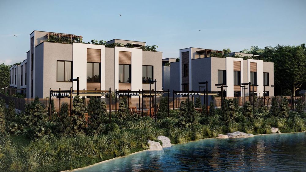 Дуплекс з прямим виходом до озера !