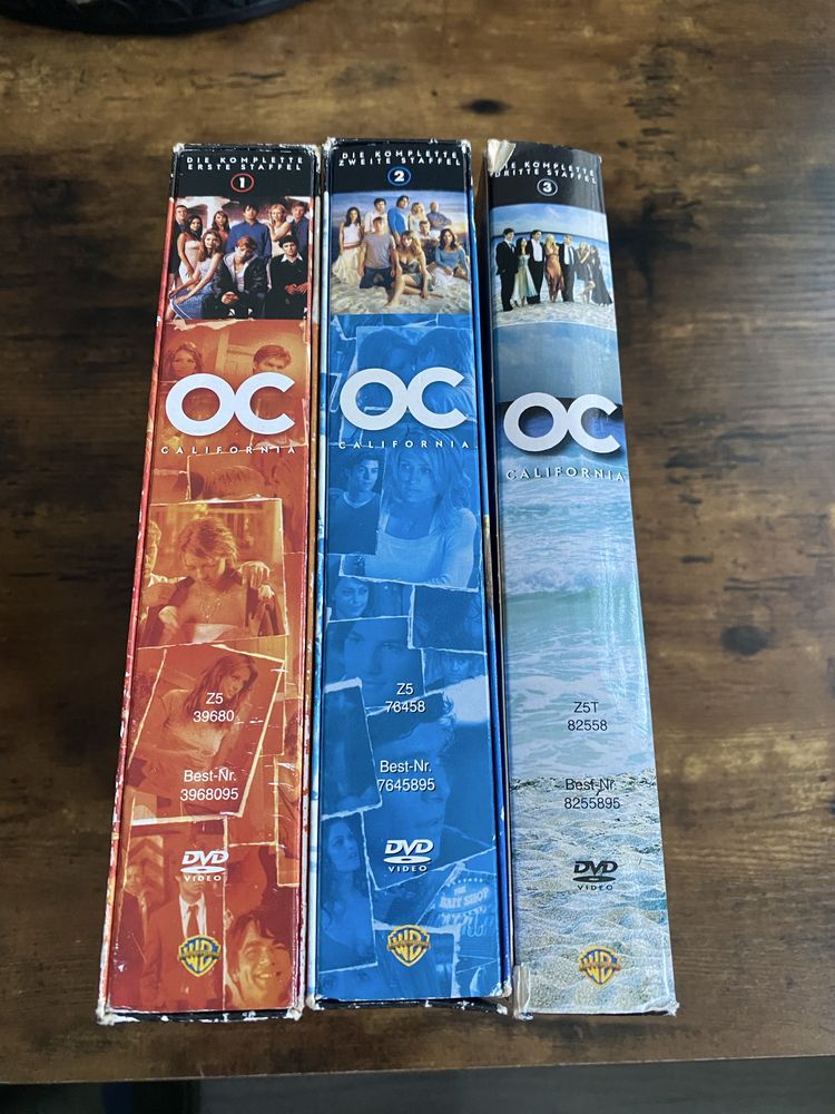 Serial Życie na fali, The OC  DVD 1-3 sezony