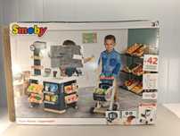R182 Smoby Supermarket Kasa Fiskalna Sklep Wózek Zabawka