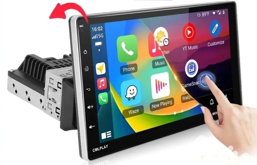 Radio 1din Android  Stacja Multimedialna Nawigacja Gps