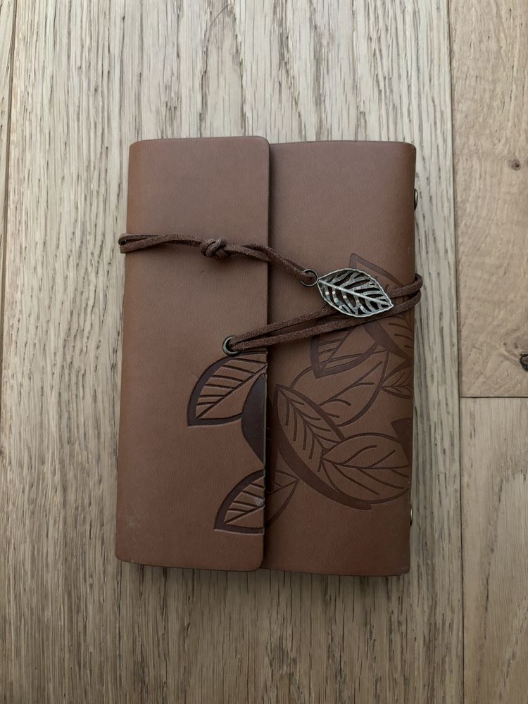 Caderno em couro A6