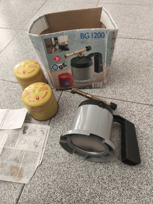 Maçarico s/isqueiro / Maçarico de Soldar com Cartucho fornecido