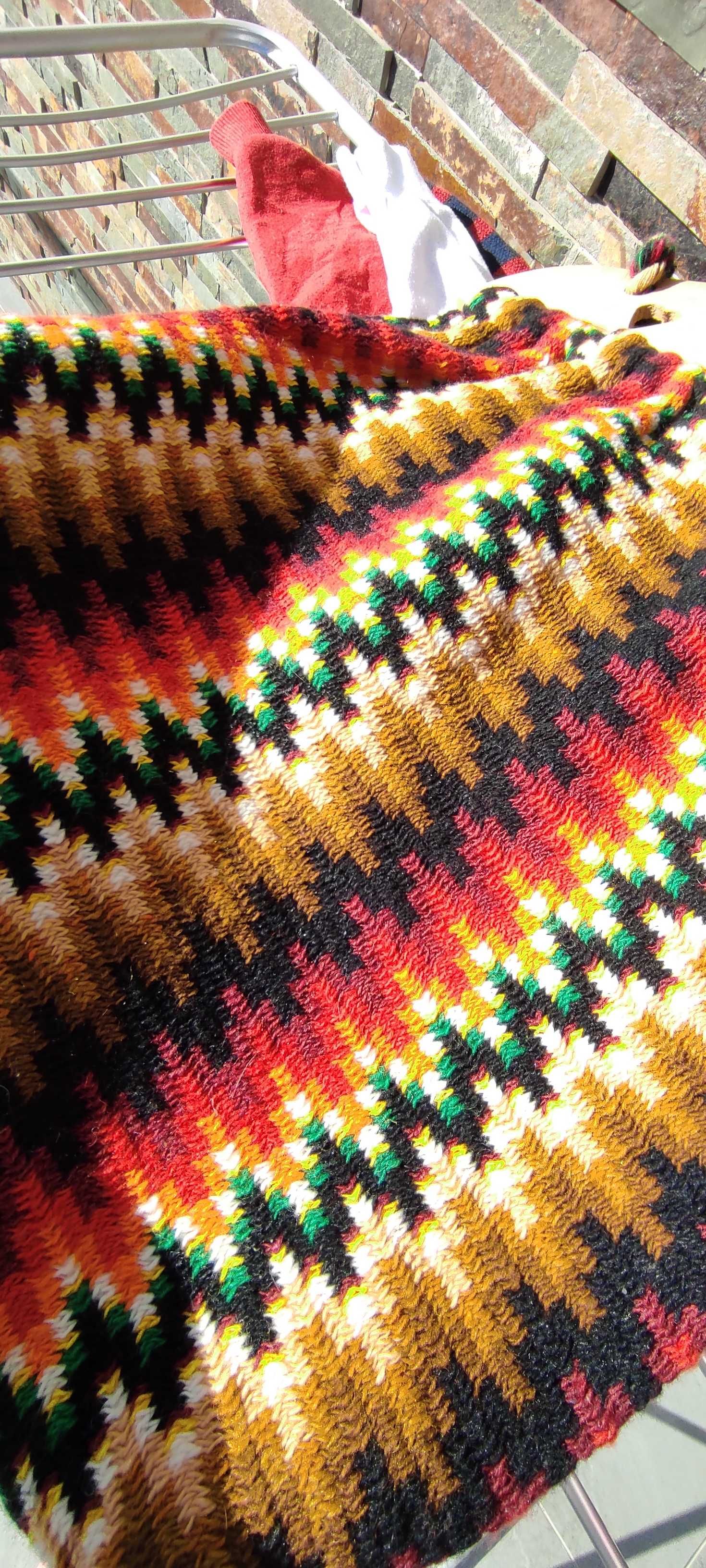 Mala-Sacola Artesanal em lã